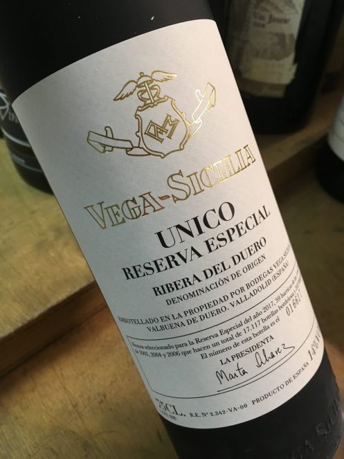 Vega sicilia unico reserva especial