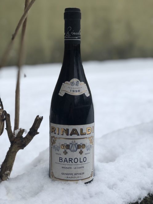 Giuseppe rinaldi barolo brunate le coste 1998